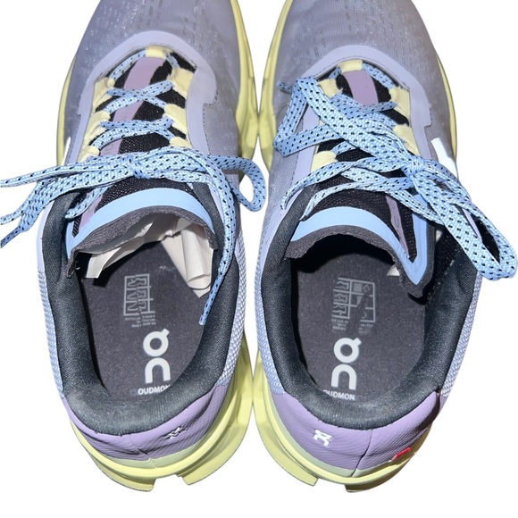 ON Running CloudTec Lavender and Lime Shoes - Picture 6 of 7